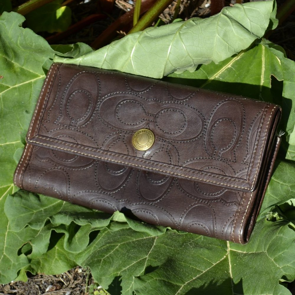 Brown Coach Wallet